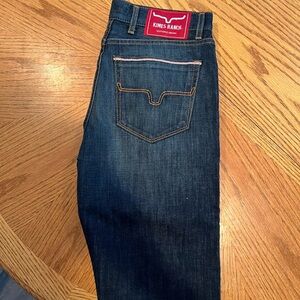 Kimes Ranch Men's Dark Blue Bootcut Jeans